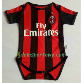 Koszulka AC Milan Mini Domowe Koszulki Piłkarskie 2018-2019 Krótki Rękaw